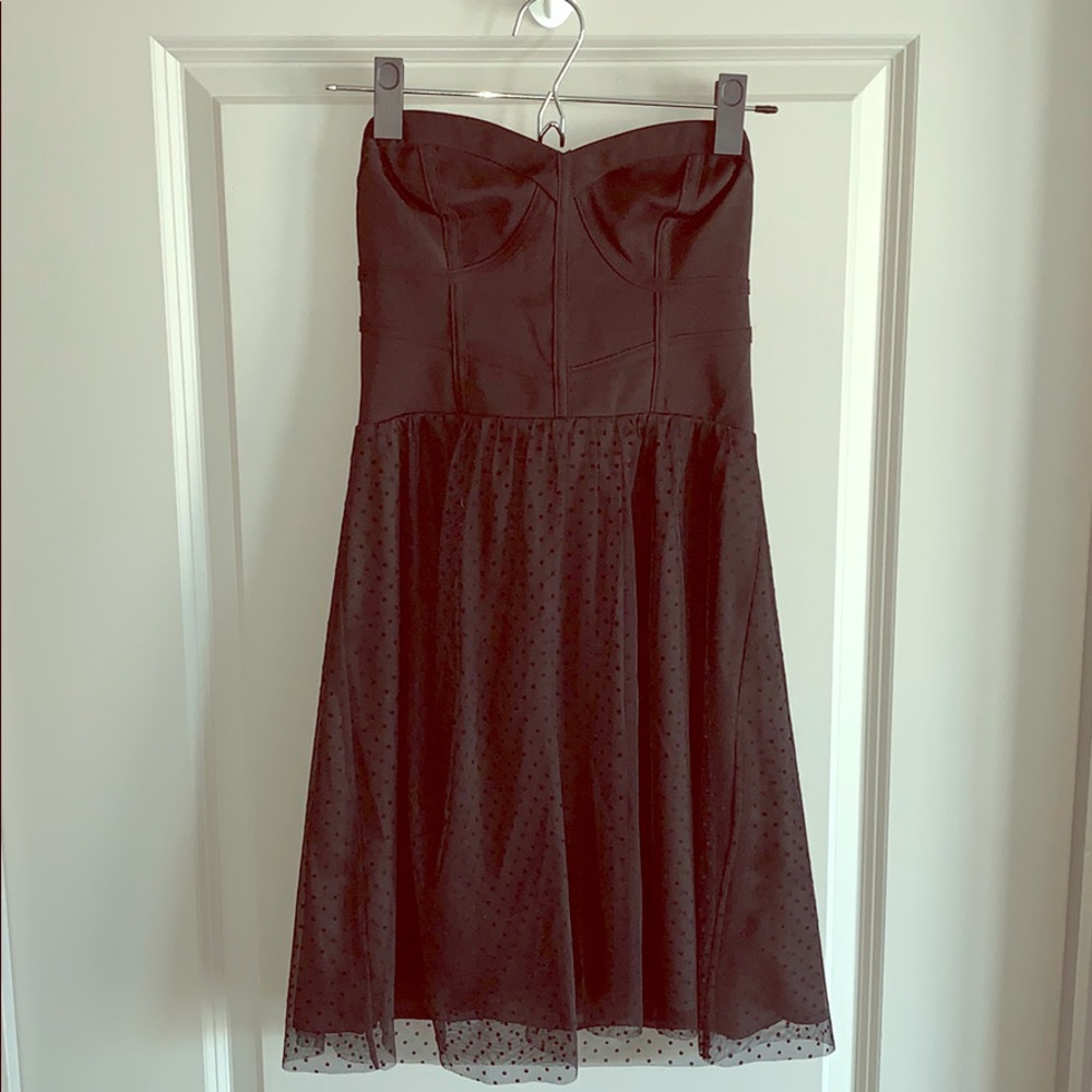 Kenzie Black Strapless Size 4 Dreas